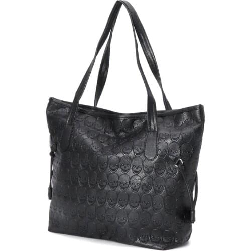 Vintage Women Handbag Shoulder Bags Tote Purse Messenger Hobo Skull Bag 20CA