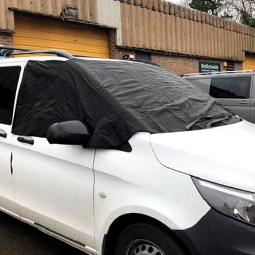 Windscreen Curtain Wrap Cover for UV Rays & Snow Prevention Waterproof Windshield Sun Shade Replacement for VW T5 TRANSPORTER