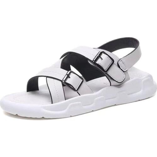 Ladies Gladiator Sandals Fashion Roman Slope Heel Comfortable Slippers Low Heel Beach Shoes Casual Slippers Sandalia 2021