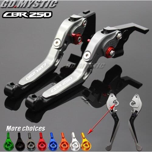 20 Colors CNC Adjustable Folding Extendable Motorcycle Brake Clutch Levers For Honda CBR 250 R ABS CBR250 2011-2013