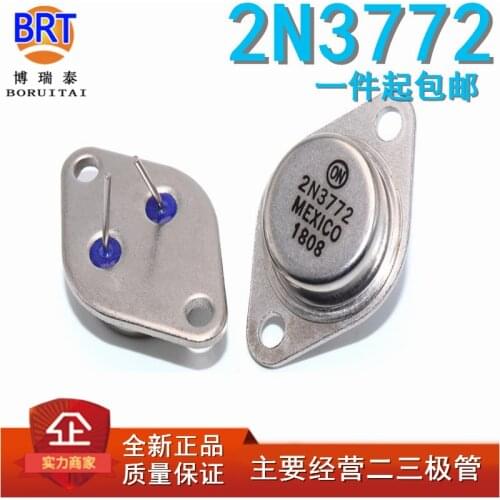 5pcs/lot 2N3772 20A 100V 150W TO-3P Power Transistor