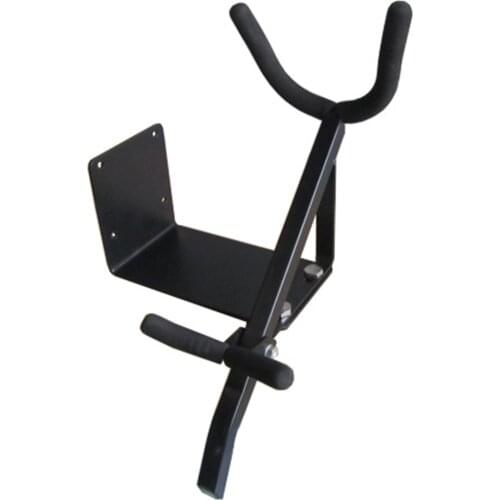 Muslady Alto Tenor Saxophone Wall-mounted Stand Saxophone Display Rack for Exhibitions Musical Instrument Shop