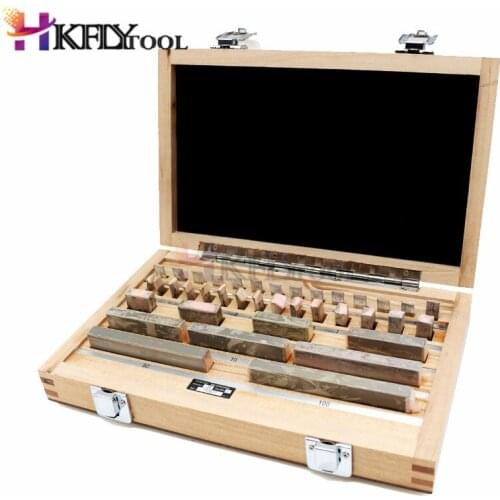 38Pcs/Set 0 grade 1 grade Block Gauge inpsection block 83pcs/set inspection Block Gauge Caliper Inspection Block Measuring Tools