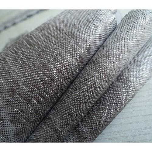 Large size silver grain genuine sand snake skin nature leather whole piece craft material for wallet handbag diy