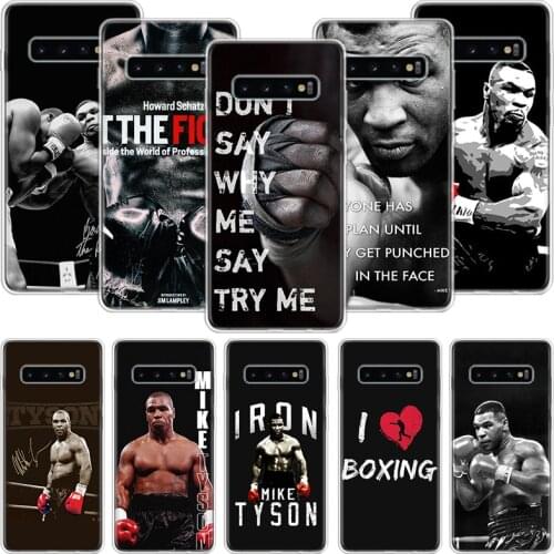 Mike Tyson Boxer Man Phone Case For Samsung Galaxy A51 A71 A70 A50 A40 A30 A20E A10 A01 A21 A41 A20S A6 A7 A8 A9 Coque Cover