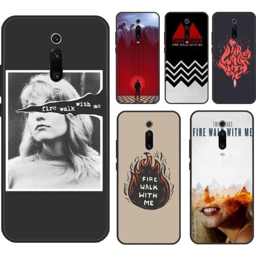 Fire Walk With Me Twin Peaks Case For Xiaomi Mi Note 10 Lite Ultra Mi 9 9T Pro A3 Max3 For POCO X3 F1 F2 Pro Cover