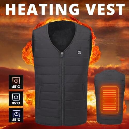 HEROBIKER New Motorcycle Jacket Men Women USB Infrared Heating Vest Riding Jacket Moto Autumn Winter Electric Thermal Clothing