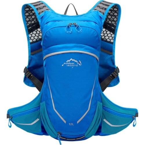 12L Cycling Backpack Rucksack Bicycle Bag Breathable Riding Camping Hydration Bike Backpack Running Hiking Cross Bag