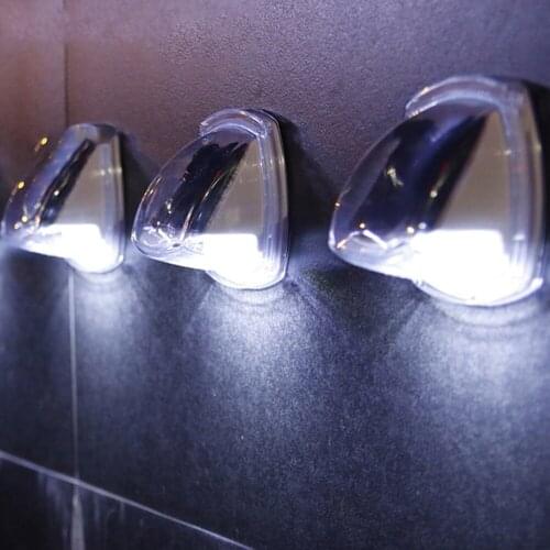 2 Packs Light Sensor Outdoor Solar Wall Lamp Warm/Cold Lighting Waterproof Garden Security Lamp Deck Balcony Fence Solar Lights
