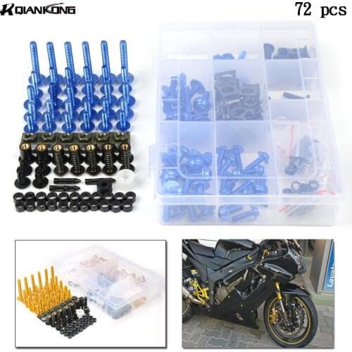 2017 Universal Motorcycle Accessories Fairing Bolt Screw Fastener Fixation for Kawasaki ninja 250 300 Ninja 650 z800 z750 z1000