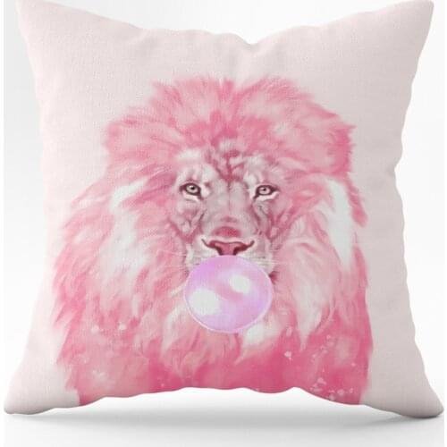 45cm Pink Peach Heart Pillowcase Decorative Sofa Cushion Case Bed Pillow Cover Home Dec Car Cushion Cover Birthday Wedding Gift