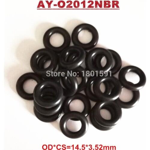5000pieces universal Nitrile Butadiene Rubber(NBR) seals orings ID7.52*CS3.53mm for fuel injection (AY-O2012NBR)