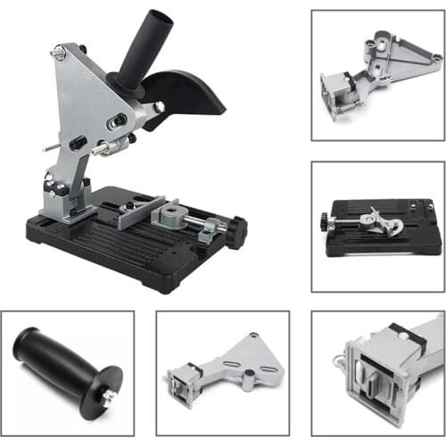 Angle Grinder Stand Holder Cutter Support Bracket Conversion Table Saw Stand for 100/115/125 Angle Grinder Polishing Machine