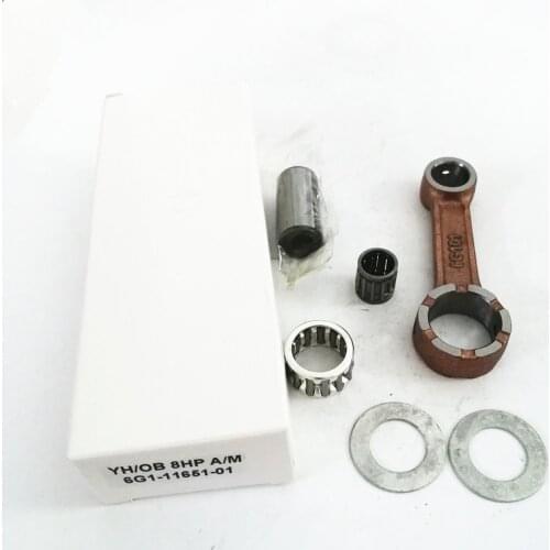 6G1-11651-01 Connecting Rod Kit for Yamaha Parsun 6HP 8HP 2 stroke 6G1-11651-00 6G1-11651 Outboard boat Engine motor