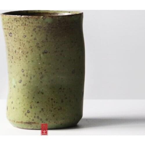 Creative Tea Travel Mug Coffee Cups Ceramic Japan Retro Pottery Vintage Shaped Espresso Mugs Nordic Tasse A Cafe Drinkware E5MKB