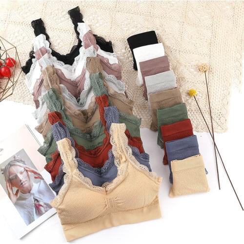 Lace Sexy Bra Set Womens Lingerie Brassiere Comfortable Without Steel Ring Fitness Underwear Bra Set