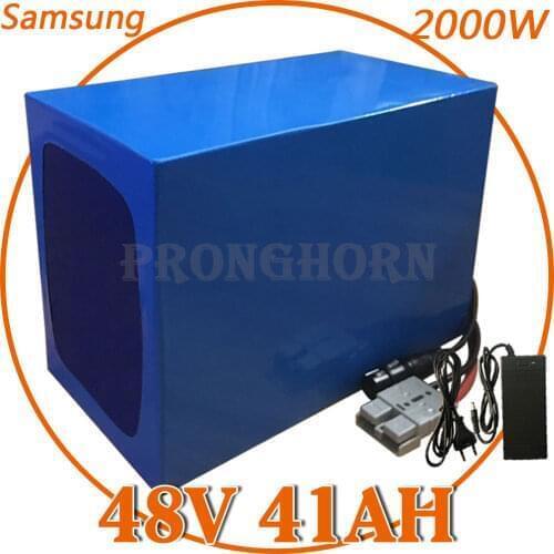 48V 50Ah 40Ah 35Ah 30Ah 26Ah 25Ah 20Ah Electric Bike Lithium Battery Pack 48V 3000W 2500W 2000W E-Bike Battery Use Samasug Cell