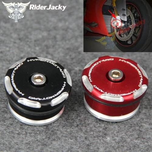 Modification Motorcycle Accessories Right Front wheel CAP Cover Axle Nut Cover Bolt For Ducati HYPERMOTARD 821/939 All Years