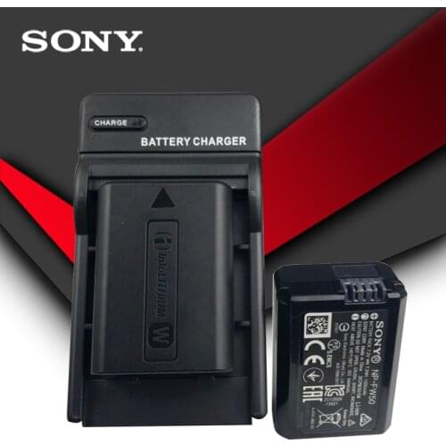 2pc/lot Sony Original NP-FW50 NP FW50 NPFW50 Battery NEX-7 NEX-5R NEX-F3 NEX-3D Alpha a5000 a6000 Alpha 7 a7II