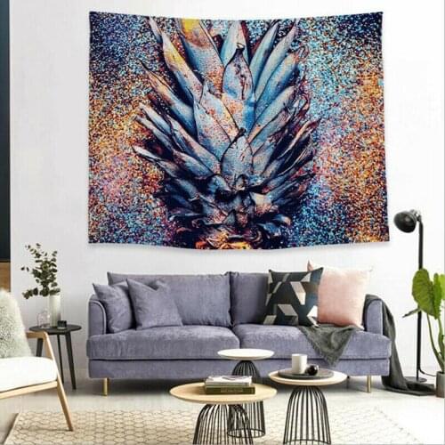 Hanging Psychedelic Christmas Tapestry Wall Blanket Printed Home Decoration