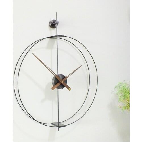 Simple Wall Clock Modern Design Large Silent Luxury Nordic Creative Wall Clock Living Room Relogio De Parede Home Decor DG50WC