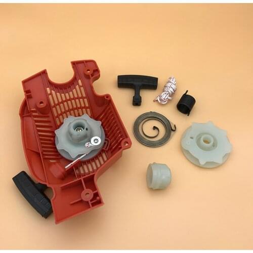 HUNDURE Recoil Starter Handle Hub Spring Kit For HUSQVARNA 142 141 137 136 Chainsaw Parts