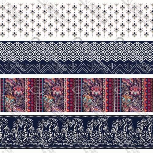 Persia Flowers Printed Lanyard/Satin/Grosgrain Ribbon Cartoon Design Customized for DIY Hair Craft Supplies Sewing Accessories