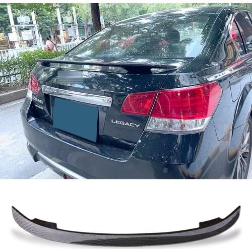 Trunk Spoiler Universal ABS material General Type Car Rear Trunk Wing Tail Spoiler For Subaru Legacy Sedan 2010-2020
