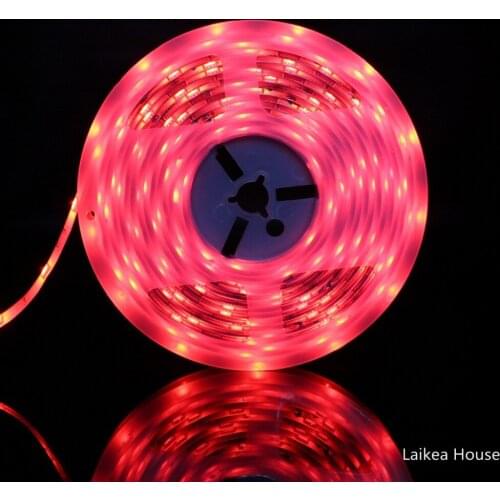 SMD 5050 USB LED Music Control Strip Light RGB Flexible Tape Ribbon String Lamp With 24 Keys RF Controller TV Desktop Background