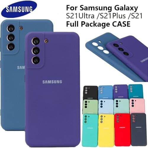 Samsung Galaxy S21 S21 Plus S21 Ultra Case TPU Soft-Touch Back Protective Shell Silky Silicone No Fingerprint Cover