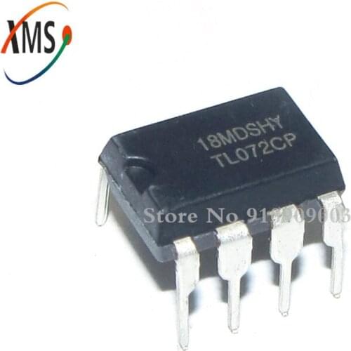 10PCS TL072CP DIP8 TL072 DIP TL072CN DIP-8 new and original IC