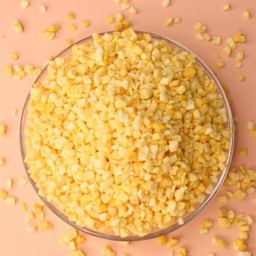 500g Freeze Dried Yellow peach small cubes Chunks - Non-GMO 100% Natural and Organically Processes Bake Material Cake Decorate