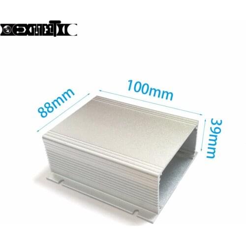 Aluminum alloy Instrument shell electric enclosure box DIY 88X39X100mm NEW