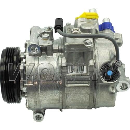 OEM DCP05020 12V Auto AC Compressor 7SEU17C For BMW 5Series /730li E60 E65 E66 E67 2003-2008 4PK 100MM New Models