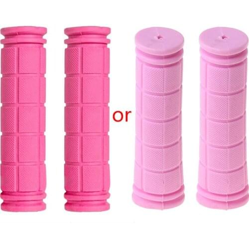 BMX MTB Cycling Mountain Bicycle Scooter Bike Handle Bar Rubber Soft End Grip D0LB