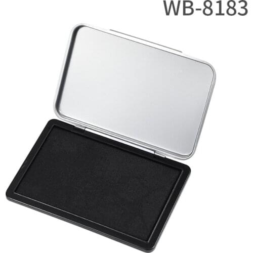 Red blue black ink paste Calligraphy Pad Stamp Vermilion inkpad Seal Painting Red Ink Paste School Office Writing Supplies