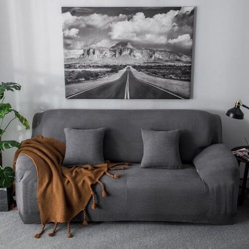 Elastic Stretch Comfortable Sofa Couch Cover Chair Throw Furniture Protector Slipcover 2 Seater Sofa Chair Protector Living Room