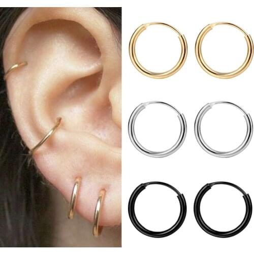 Серьги-кольца FNIO China At AliExpress