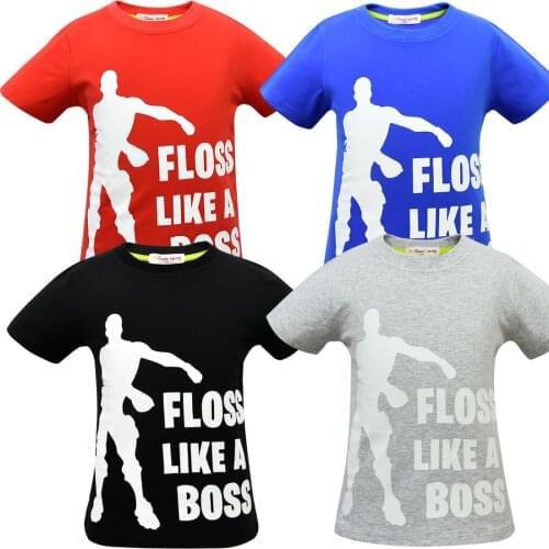 Boy T Shirt 2021 New Fortnite Spring Summer Clothes for Teens Boys Cotton Short Sleeve T-shirt 6-14Years Childrens Clothing