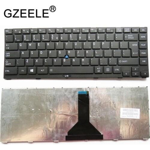 GZEELE UK for Toshiba R800 R845 R840 R840 R940 black keyboard