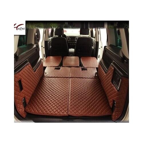 Good mats! Special trunk mats for Volkswagen Sharan 2018-2011 waterproof cargo liner boot carpets for Sharan 2014,Free shipping