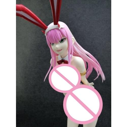 Darling In Frankxx Zero Two Bunny Girl 1/4 naked anime figures sexy collectible action figures