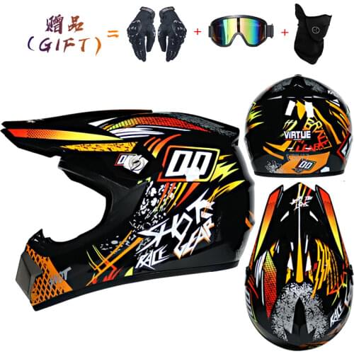 Motorcycle helmet cross country helmet capacete ATV off-road vehicle downhill bicycle DH helmet cross helmet DOT moto