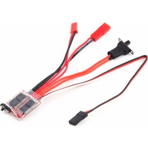 RC ESC 20A/30A Brush Motor Speed Controller w/ Brake for RC Car Boat Tank New Sale Mini 4wd Parts Remote Control Toys