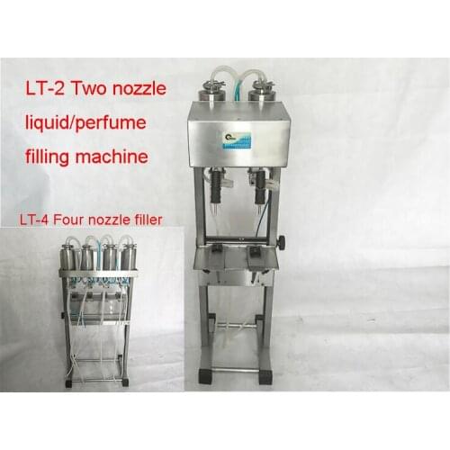 Liquid Perfume filling machine Double nozzle quantitative perfume automatic packing machine four head filling machine