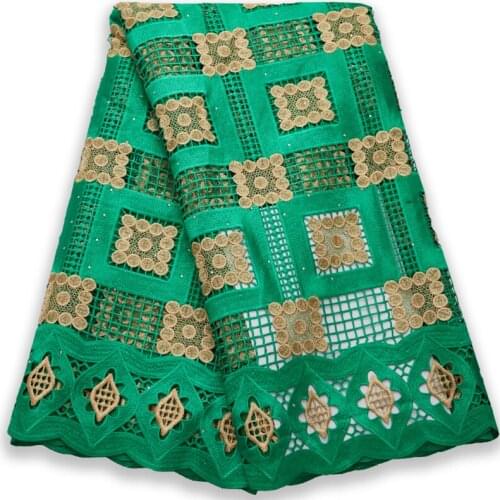 SJD LACE 2021 High Quality Gold Guipure Cord Fabric Sewing Embroidery Black Nigerian Fabric For Women Wedding Dress Party A 2470