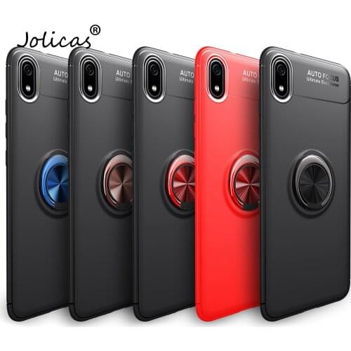 Heavy Cases For Xiaomi capa Redmi 7A Magnetic Support Soft Shell TPU Protector Back Cover Xiaomi Redmi 7A Casa Xiamo Telefoan