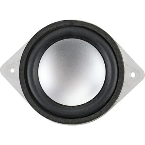 1.75 inch Full Range Speaker Repair Parts For Crystal Series 45MM Portable Speaker Unit Neodymium Rubber Edge Aluminum basin 2PC