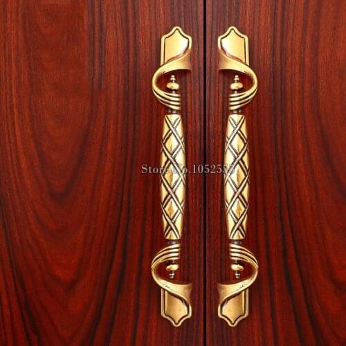 Designed 10PCS European American Style Kitchen Furniture Handles Pulls Antique Cupboard Drawer Wardrobe Cabinet Handles & Knobs