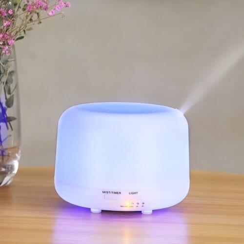 300ml Air Diffuser Ultrasonic Air Aromatherapy Humidifier 7 Color LED Lights Home Relaxing New